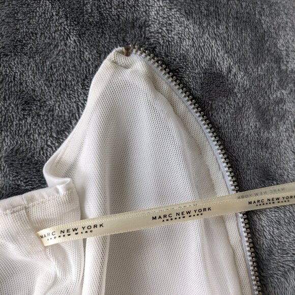 MARC NEW YORK - NEVER WORN- White Shift Dress -6 - modern simple minimalist… - Picture 13 of 15